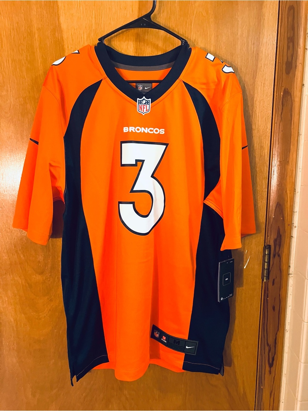 Nike NFL Denver Broncos Russell Wilson #3 Men’s M Jersey New